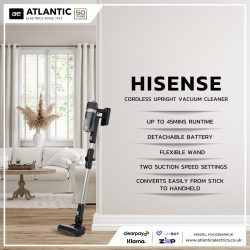 Best Buy Cordless Upright Vacuum Cleaner from Hisense