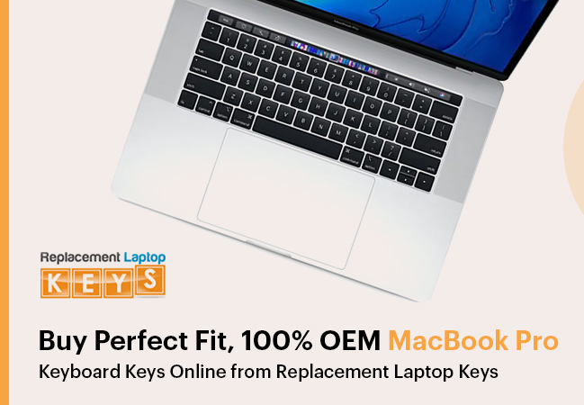 Buy Perfect Fit, 100% OEM MacBook Pro Keyboard Keys Online from Replacement Laptop Keys