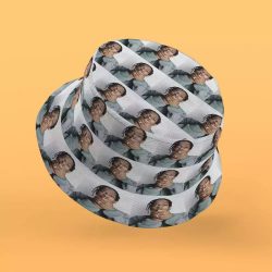 ASAP Rocky Fisherman Hat Unisex Fashion Bucket Hat Gifts For ASAP Rocky Fans Artistic Portrait $ ...