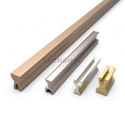 CNC Milling Aluminum Profile Handle for Wardrobe Cabinet