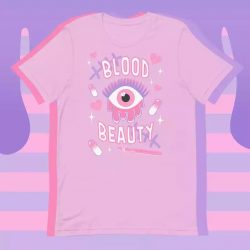 Aesthetic Shirts, Blood Beauty Menhera T-Shirt