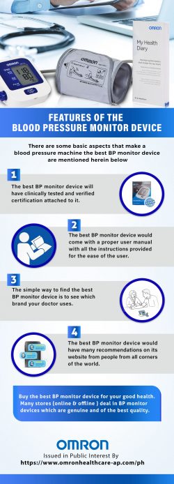 Features of the Blood Pressure Monitor Device