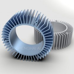 CNC Milling Extruded Aluminum Heat Sink