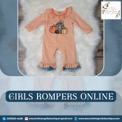 Girls rompers online