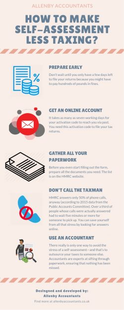 How to Make Self-Assessment less Taxing?