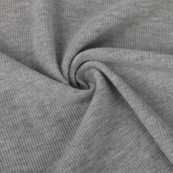 Cvc Rib Organic Cotton Fabric