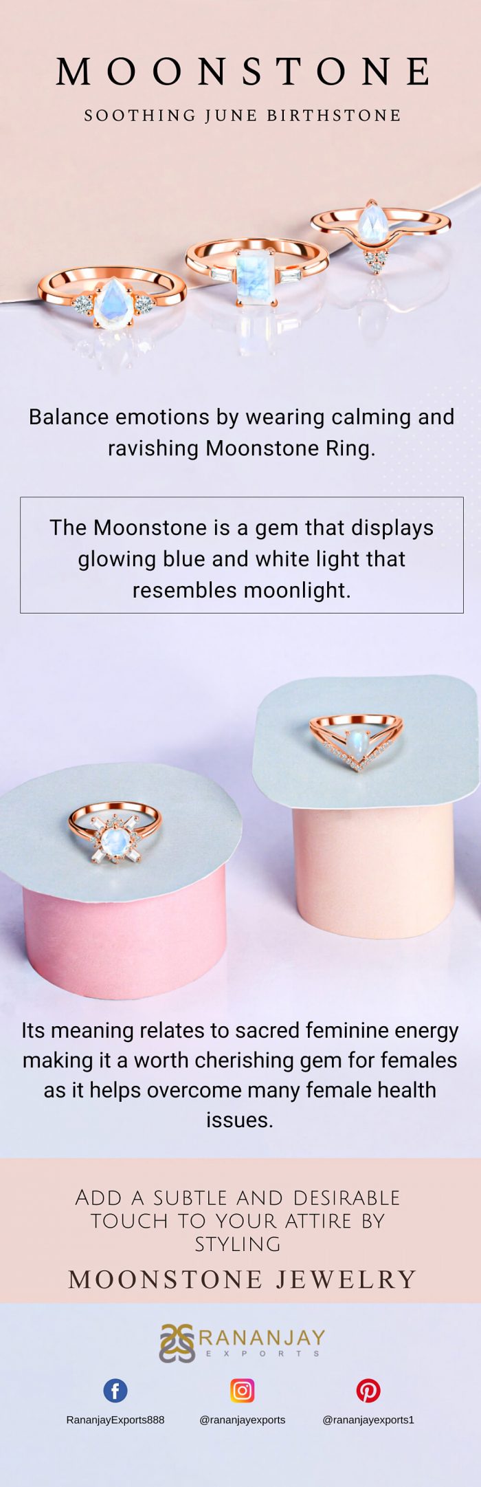 Moonstone- the stone of new beginnings