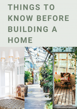 Things To Know Before Building a Home