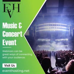 Online Event Platform for Music Band