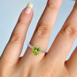 Handmade Peridot Ring From Sagacia Jewelry