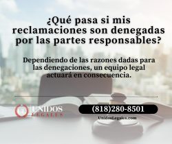 ¿Qué pasa si mis reclamaciones son negadas por la compañía de seguros?