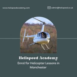 Enrol for Helicopter Lessons in Manchester