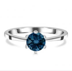 The Best Collection of london blue topaz jewelry | sagaciajewelry