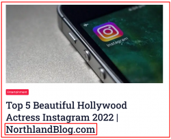 Top 5 Beautiful Hollywood Actress Instagram