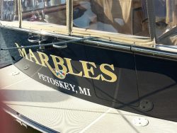 Top-quality custom boat graphics