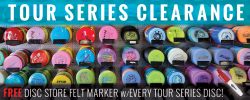 Free Disc Store Felt Marker With Disc Golf Tour Series Discs-Tour Series Clearance Sale