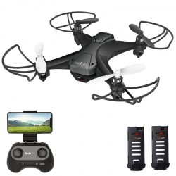 RC WI-FI FPV BEGINNER MINI DRONE W/ HD CAMERA AND 2 X BATTERIES