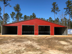 Vertical Roof Garage| Grizzly Steel Structures