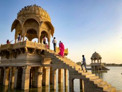 Camping in the Desert while visiting Jaisalmer