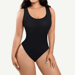 Wholesale Tank Top Thong Bodysuit Abdominal Breathable Can be Worn Outside