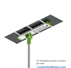 100w Solar Powered LED Street Lights