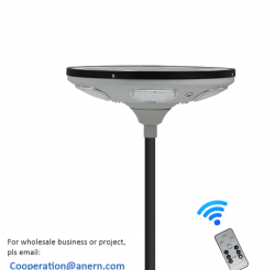 20w Round Solar Park Light with Pole