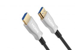 50M 18GBPS FIBER OPTIC HYBRID 4K HDMI CABLE