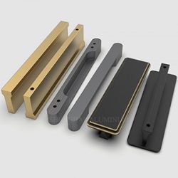 Aluminum Wardrobe & Kitchen Cabinet Handles