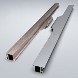 Long Straight Aluminum Wardrobe Sliding Door Handles