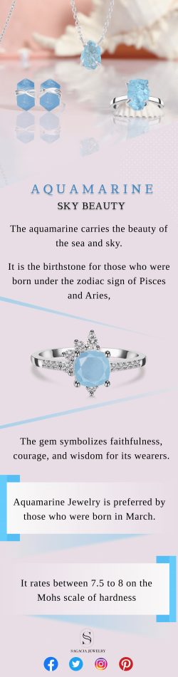 Buy Genuine Aquamarine Sky – Beauty Jewelry