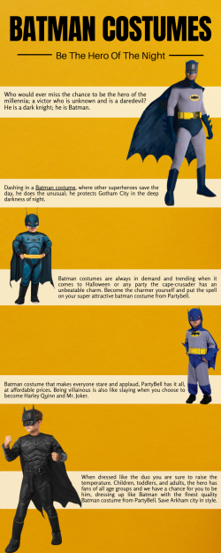 Batman Costumes: Be The Hero Of Night