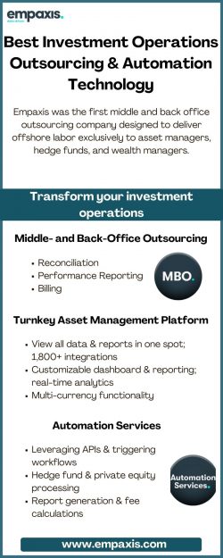 Get to Know Outsourcing Providers for Wealth and Asset Managers