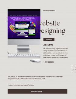 Business website design