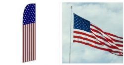 Custom Printed Nylon Flags TX