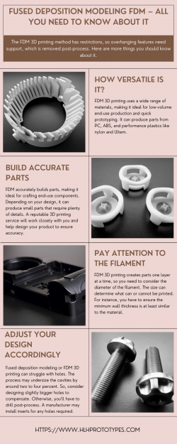 Fused Deposition Modeling FDM – All You Need To Know About It