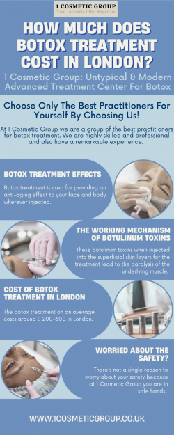 How Much Does Botox Treatment Cost In London?