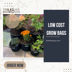 Low Cost Grow Bags | The Bamboo Guy