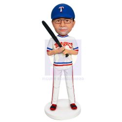 Male Rangers Baseball Player Custom Figure Bobbleheads