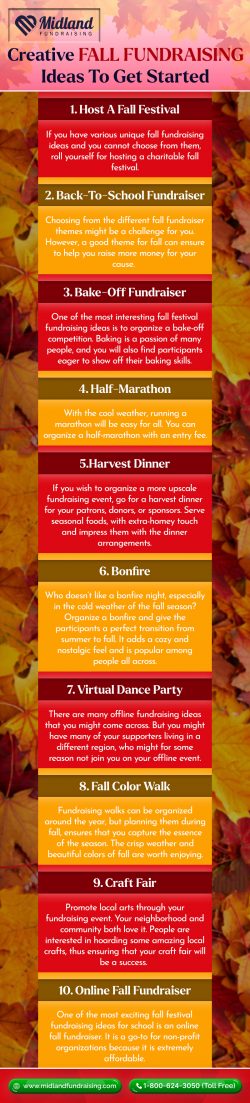 Creative fall fundraising ideas