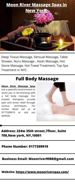 Get The Best Moon River Massage Spas in New York