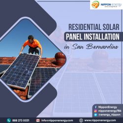 Residential Solar Panel Installation in San Bernardino