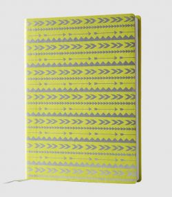 thermo PU Leather Softcover Notebook with Gold Stamping