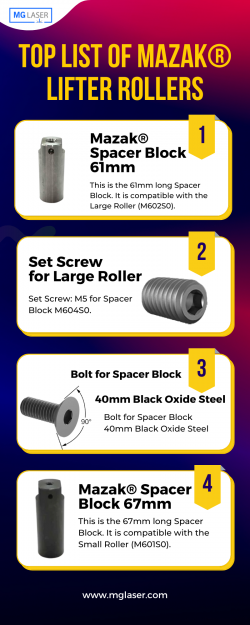 Top List of Mazak® Lifter Rollers