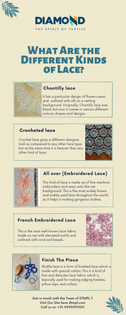 What Are the Different Kinds of Lace?