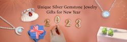 Unique Silver Gemstone Jewelry Gifts for New Year