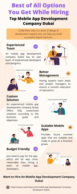 Best of All Options You Get While Hiring Top Mobile App Development Company Dubai