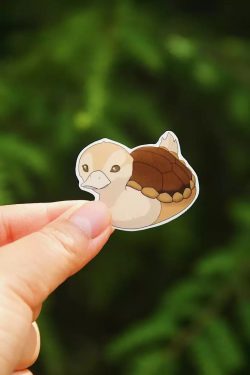 Turtle Duck Avatar The Last Airbender Sticker Cute Water Bottle Stickers $2.99