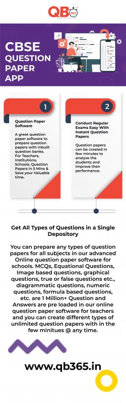 Visit QB365 to use the most effective CBSE question paper app