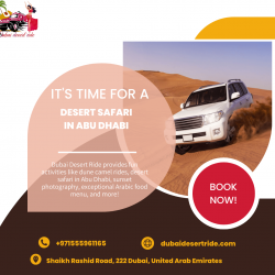 It’s Time For A Desert Safari In Abu Dhabi | Dubai Desert Ride