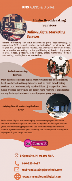 Get The Best Radio Broadcasting Services In The USA